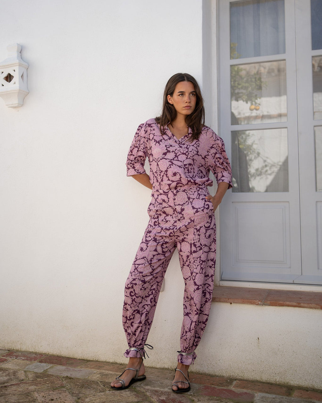 PEONIA TROUSERS TOTAL LOOK