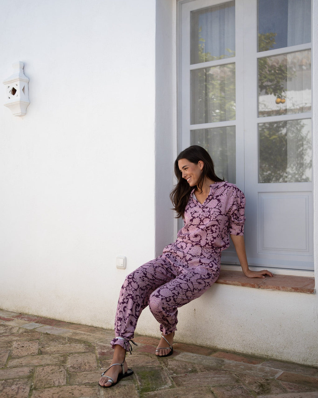 PEONIA TROUSERS TOTAL LOOK