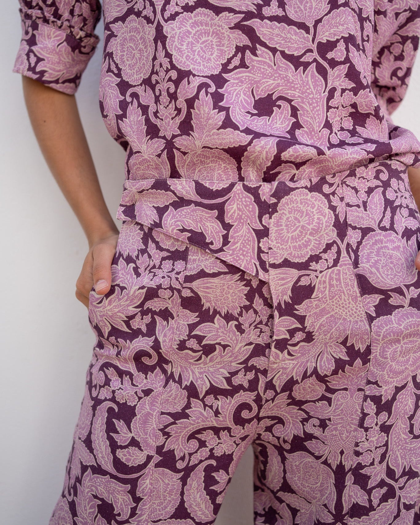 PEONIA TROUSERS TOTAL LOOK