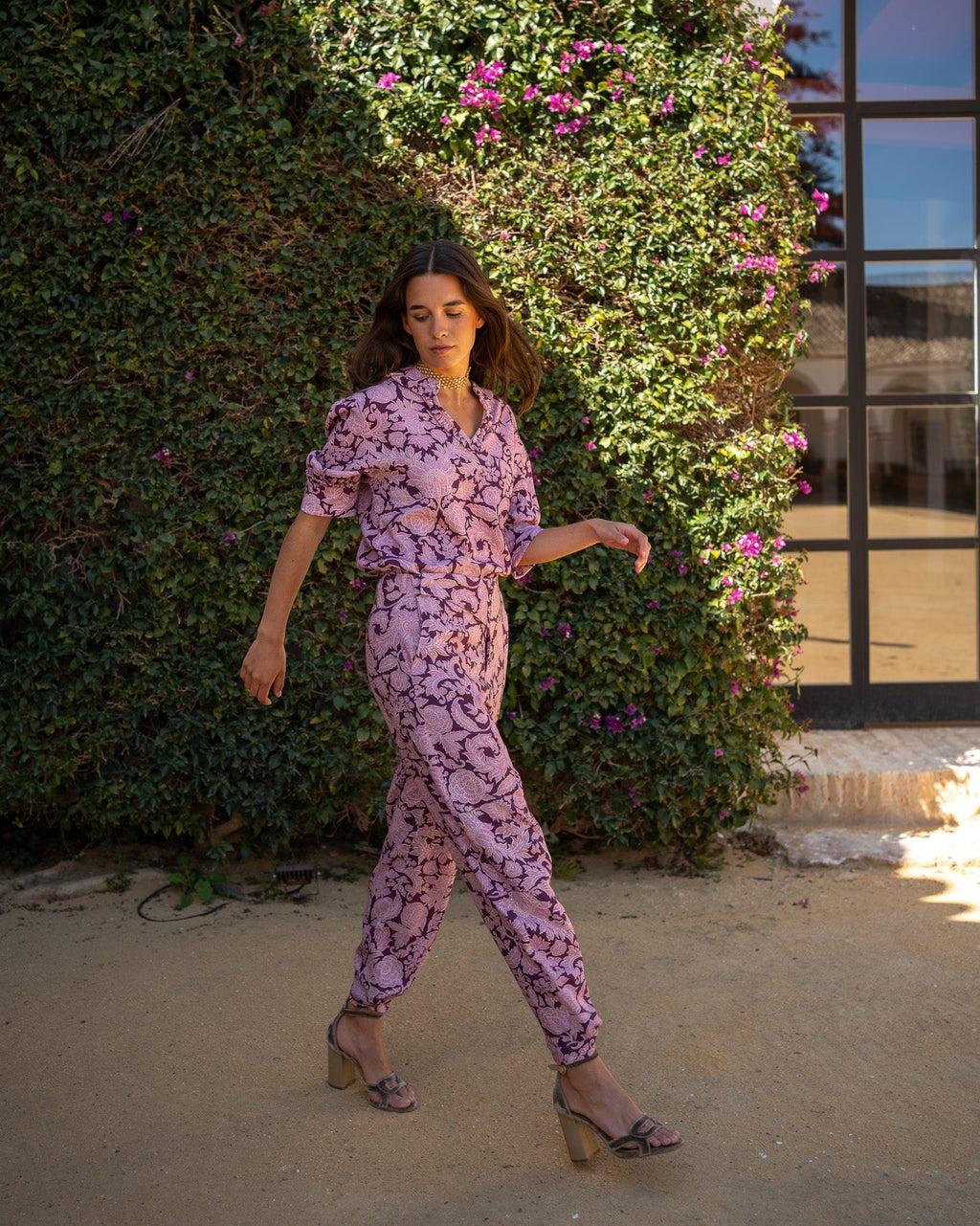 PEONIA TROUSERS TOTAL LOOK