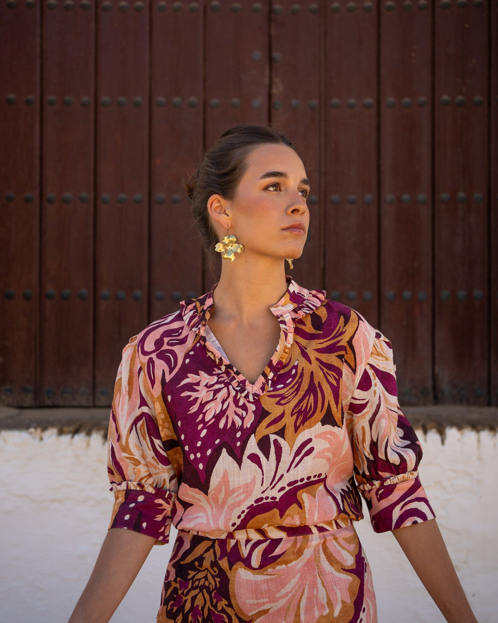 APRICOT BLOUSE