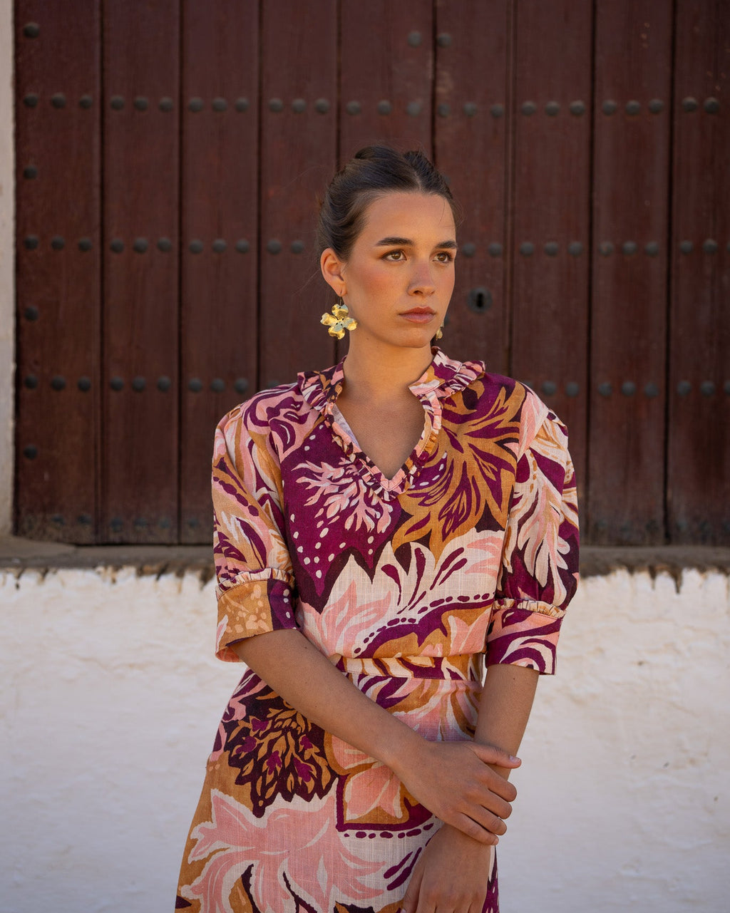 APRICOT BLOUSE