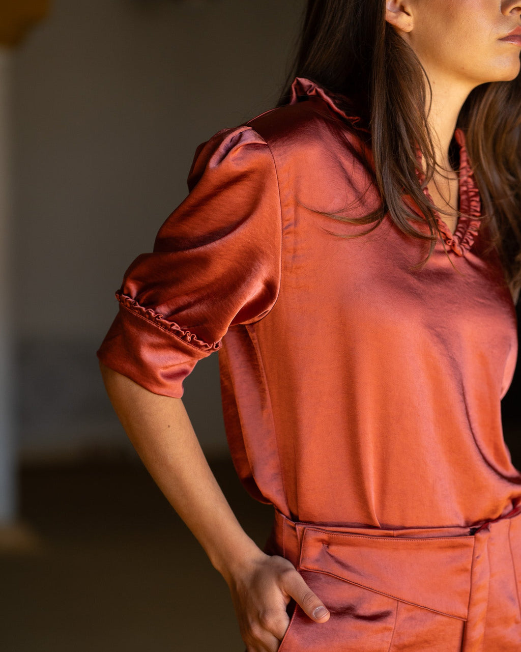 HIBBERTIA BLOUSE